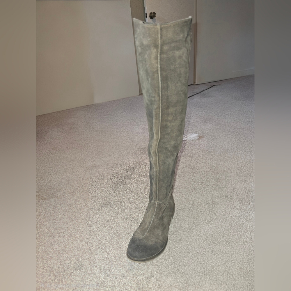 Boutique 9 Brown Suede Over-the-Knee Women's Boots